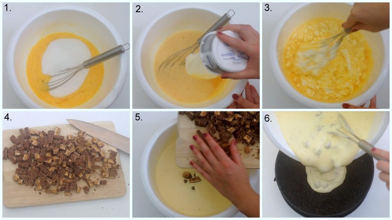 Käsekuchen-Füllung zubereiten
