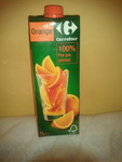 Jus d'orange carrefour