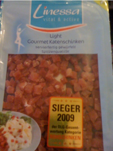 Katenschinken Gourmet, Linessa, 2 x 75 g Pack.