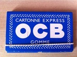 OCB Blau Gummizug 100 Blatt