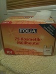 Folia 75 Kosmetik-Müllbeutel