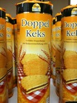 Doppelkekse mit Kakaocremefüllung