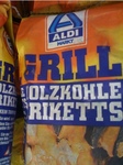 Grill-Holzkohle Briketts