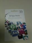 25 Euro App. Store Karte 