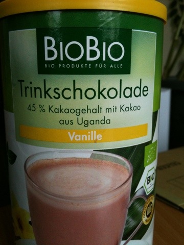 BioBio Trinkschokolade Vanille