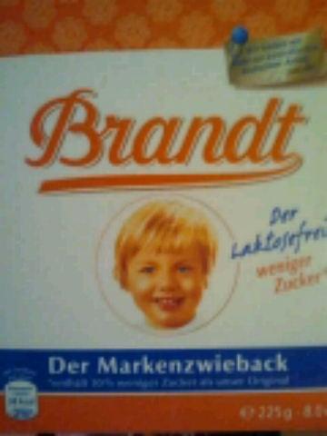 Brandt Zwieback laktosefrei