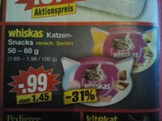 WHISKAS Anti-Hairball 60g - 6867441038993 - Bild zu einer Bewertung von Thomas Moody Nicki am  2. Mär 2012