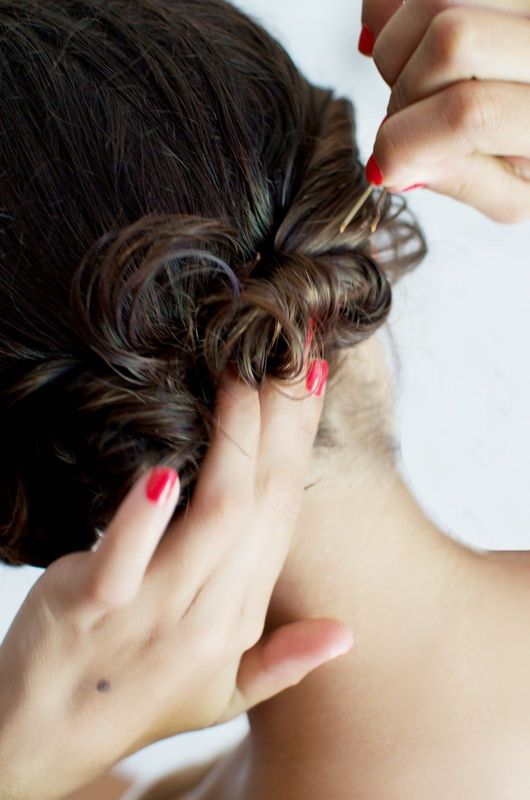 Haare Eindrehen Frisur - taraalmasite