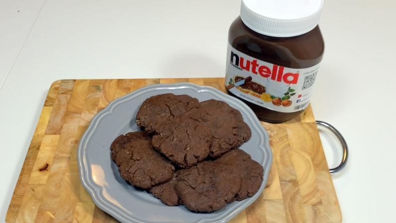 So backst Du mit nur 3 Zutaten leckere Nutella-Kekse