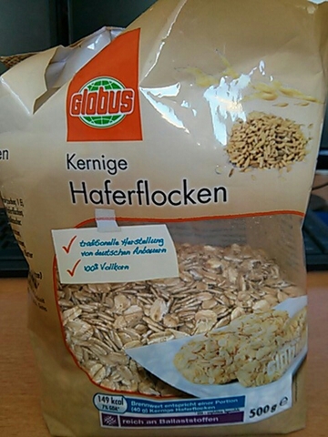 kernige haferflocken